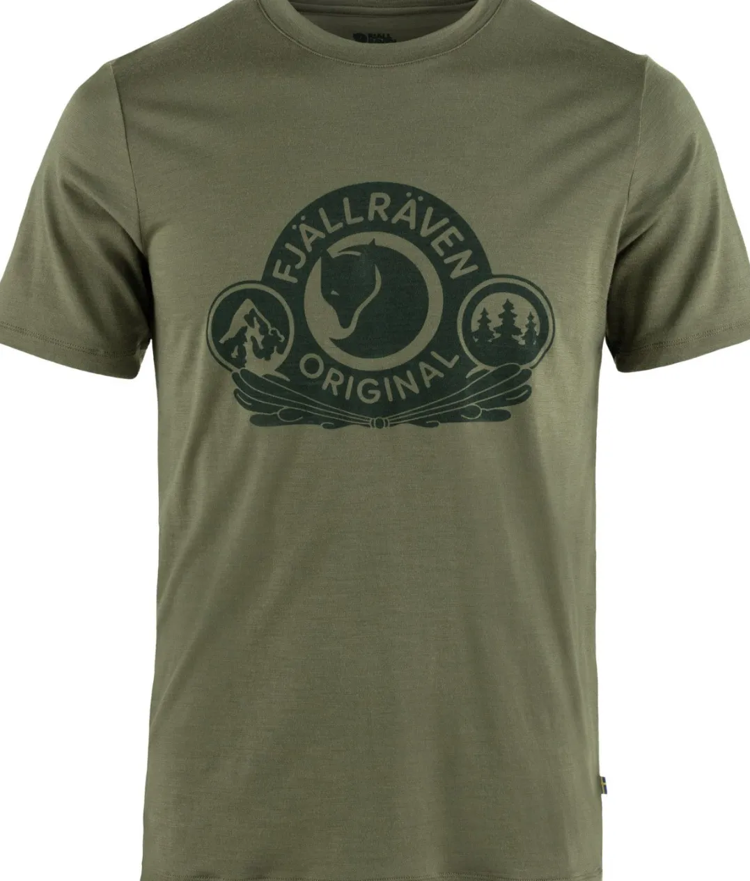 .i6{margin-bottom:16px}Fjällräven Men's Abisko Wool Classic SS Laurel Green