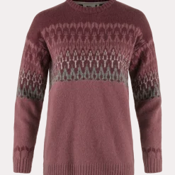 .i6{margin-bottom:16px}Fjällräven Övik Path Knit W Mesa Purple-Dark Garnet