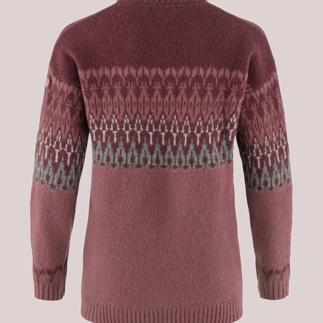 .i6{margin-bottom:16px}Fjällräven Övik Path Knit W Mesa Purple-Dark Garnet