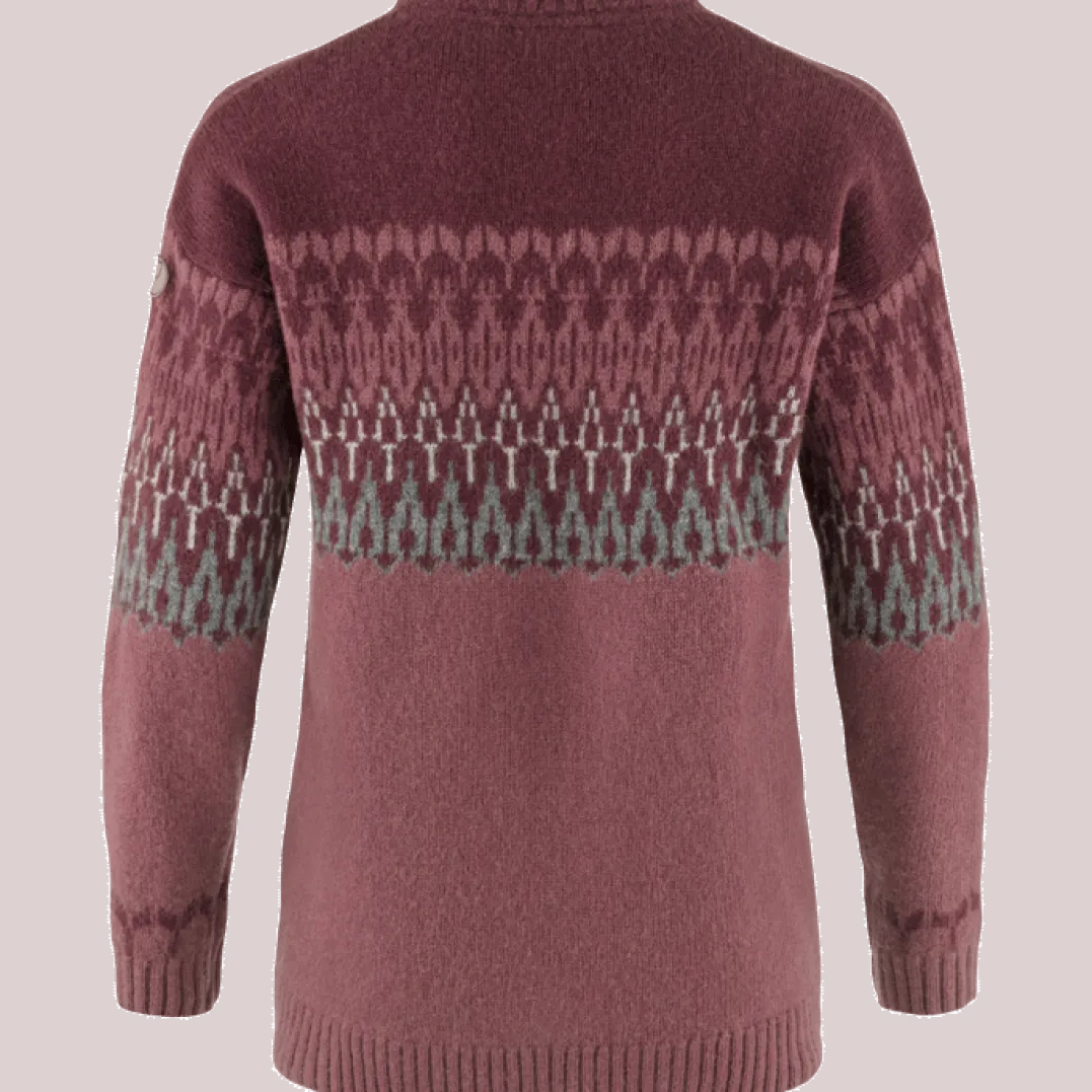.i6{margin-bottom:16px}Fjällräven Övik Path Knit W Mesa Purple-Dark Garnet