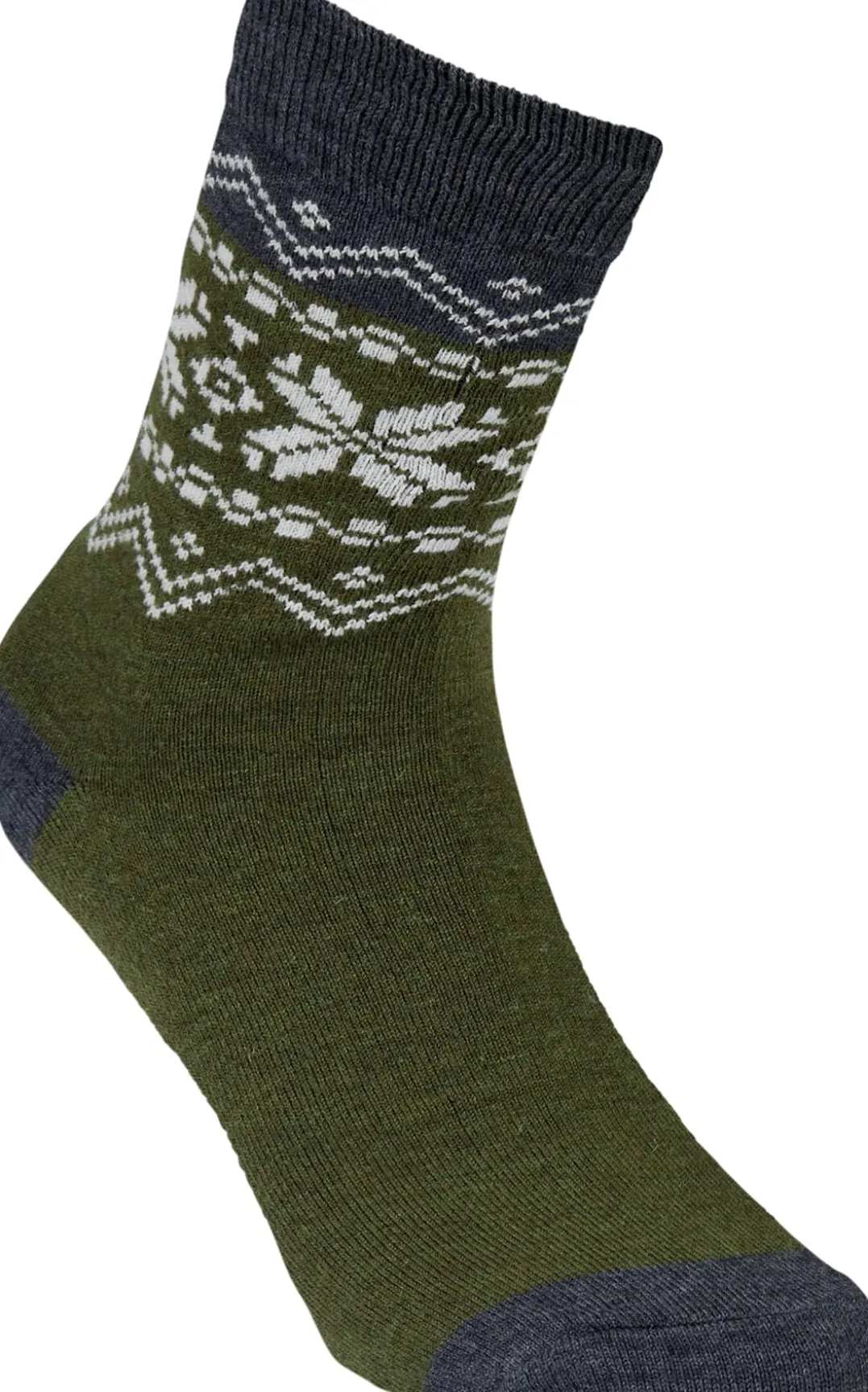 .i0{margin-bottom:16px}Gridarmor Heritage Merino Socks Green/Grey/White