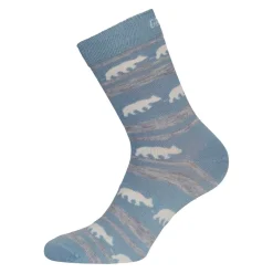 .i8{margin-bottom:16px}Gridarmor Striped Bear Merino Socks Blue Shadow