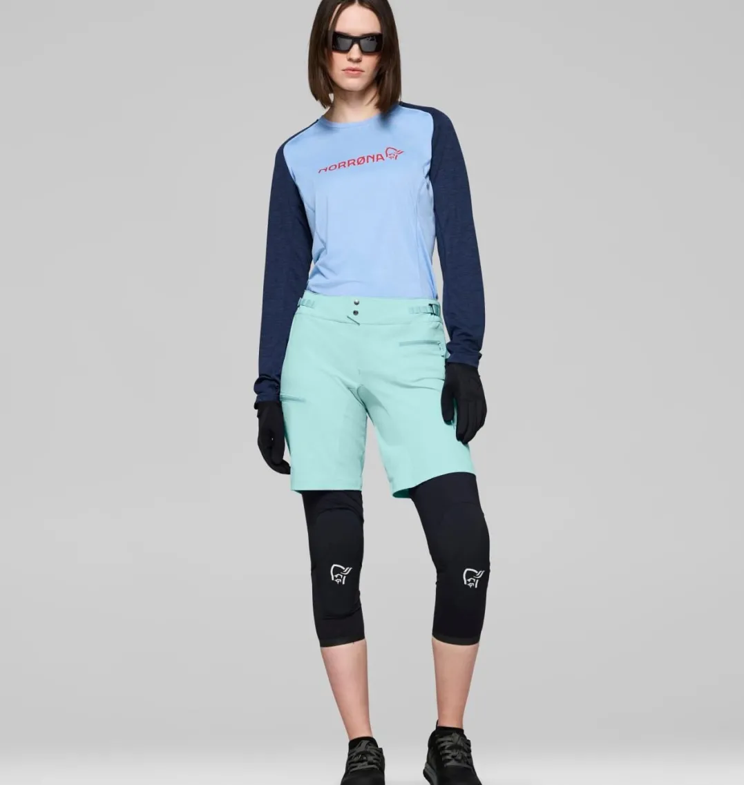 .i9{margin-bottom:16px}Norrøna Women's Fjørå Flex1 Light Shorts Aqua Haze