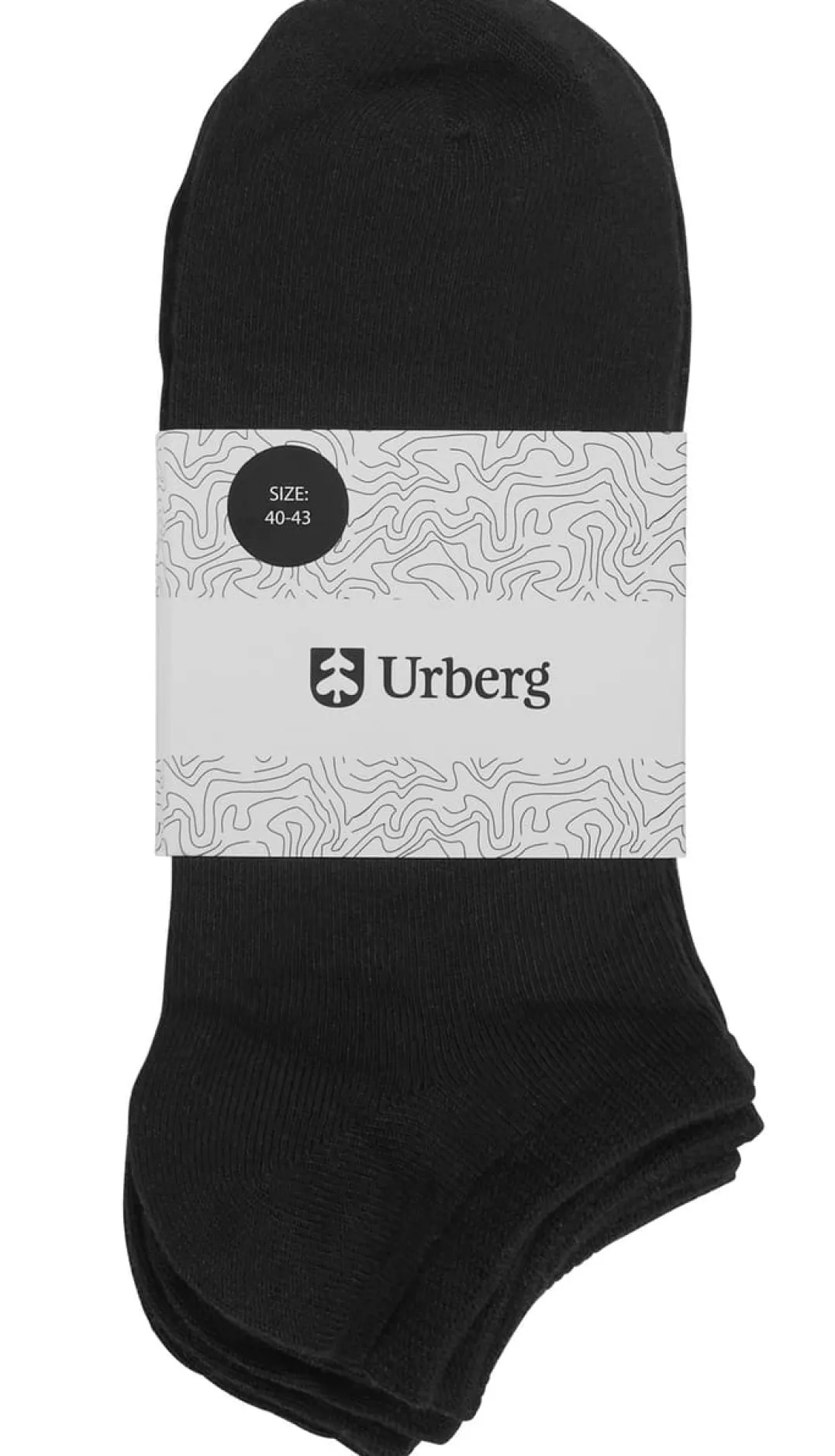 .i9{margin-bottom:16px}Urberg Bamboo Shaftless Sock 3-Pack Black Beauty