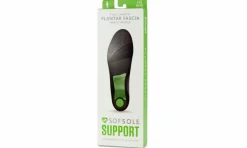 Implus/Sof Sole Såle Full Plantar Fascia Sort