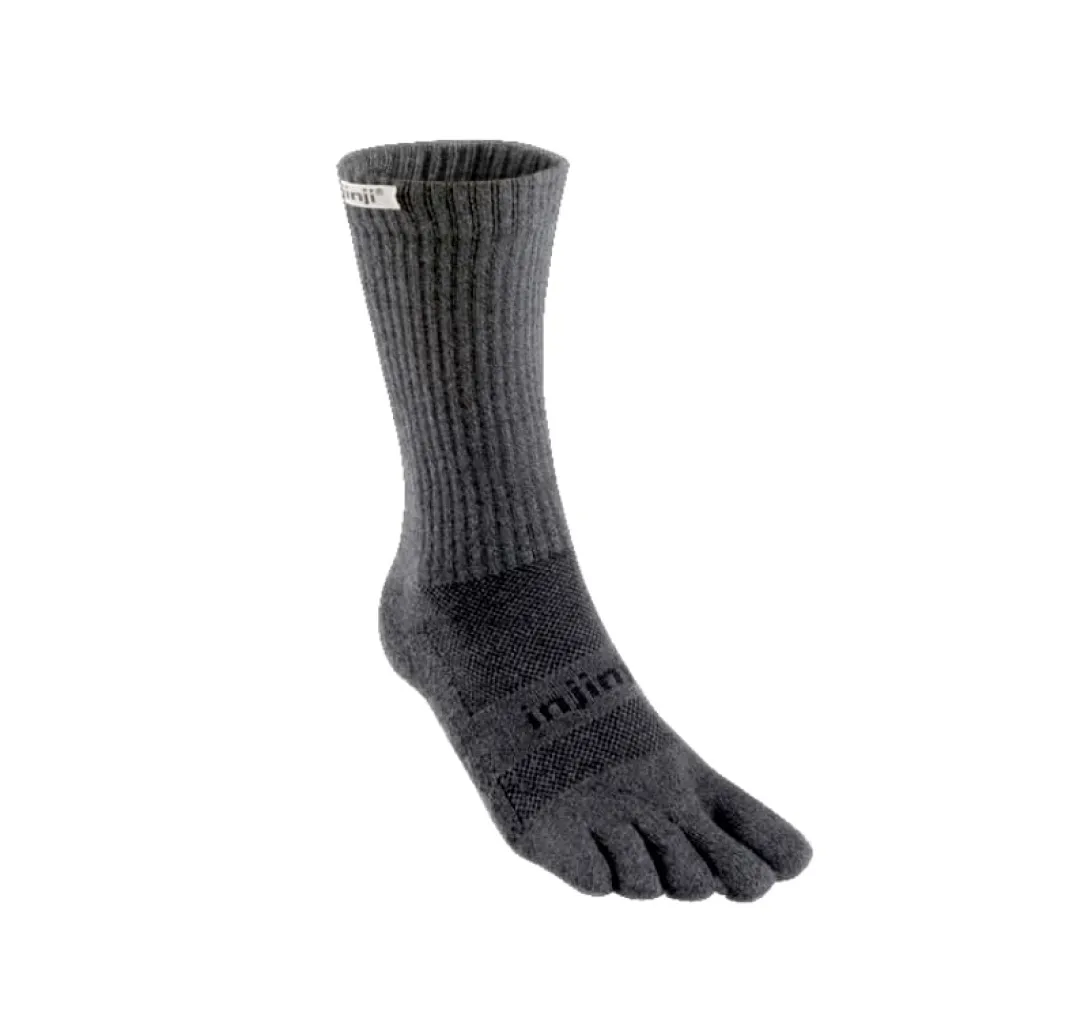 Injinji Trail Midweight Crew Granite