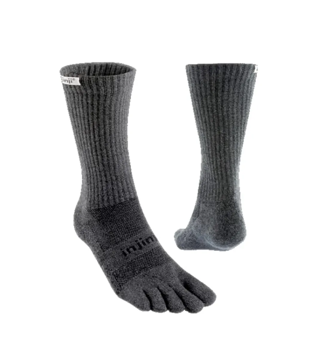 Injinji Trail Midweight Crew Granite