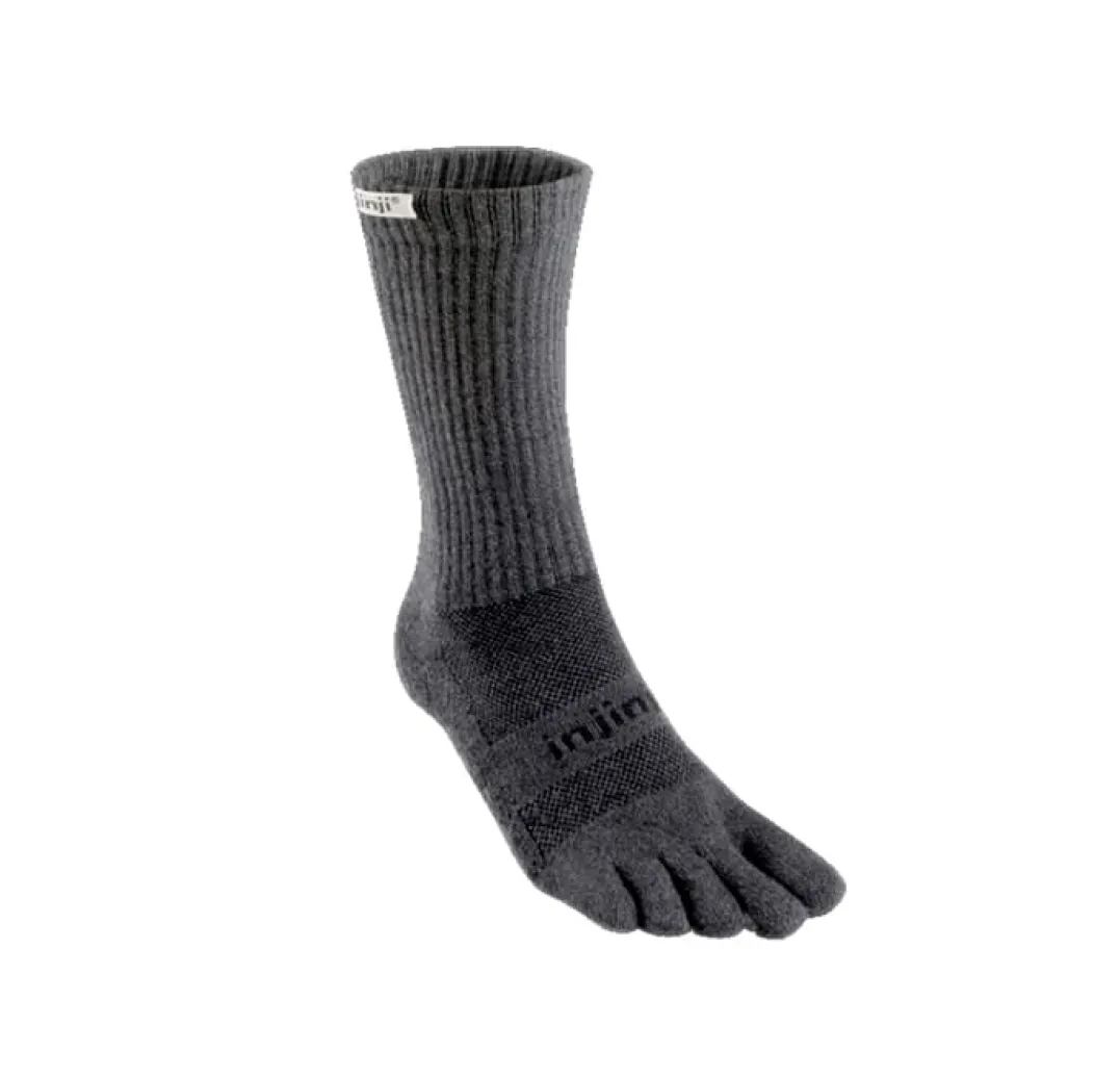 Injinji Trail Midweight Crew Granite