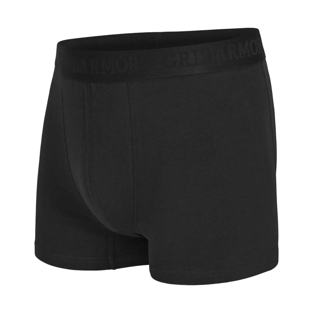 .in{margin-bottom:16px}Gridarmor Men's Steine 5p Cotton Boxers 2.0 Black/Blue