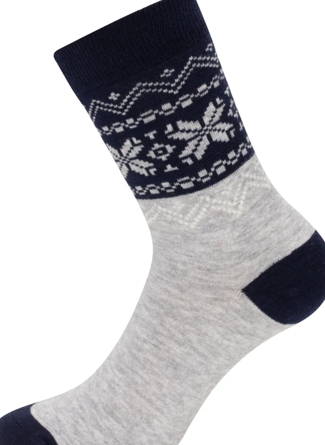 .in{margin-bottom:16px}Gridarmor Heritage Merino Socks Lt. Grey/Dk Navy/White
