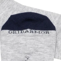 .in{margin-bottom:16px}Gridarmor Heritage Merino Socks Lt. Grey/Dk Navy/White