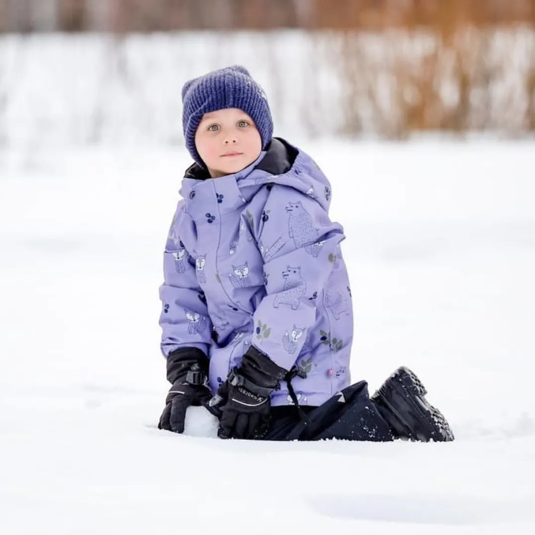 Isbjörn of Sweden Kids' Harry & Friends Winter Jacket Lavender