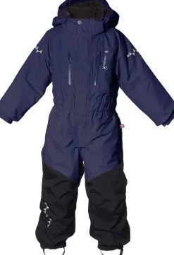 Isbjörn of Sweden Kids' Penguin Snowsuit Navy