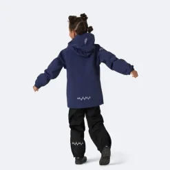 Isbjörn of Sweden Kids' Penguin Hardshell Jacket Navy