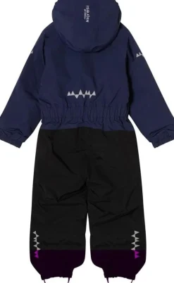 Isbjörn of Sweden Kids' Penguin Snowsuit Navy