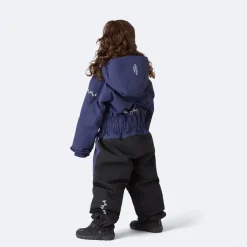Isbjörn of Sweden Kids' Penguin Snowsuit Navy