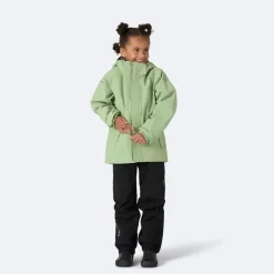 Isbjörn of Sweden Kids' Penguin Hardshell Jacket Pistachio
