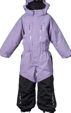 Isbjörn of Sweden Kids' Penguin Snowsuit Lavender