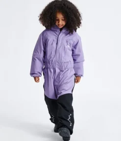Isbjörn of Sweden Kids' Penguin Snowsuit Lavender