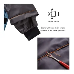 Isbjörn of Sweden Teens' Hurricane Shell Pants Black