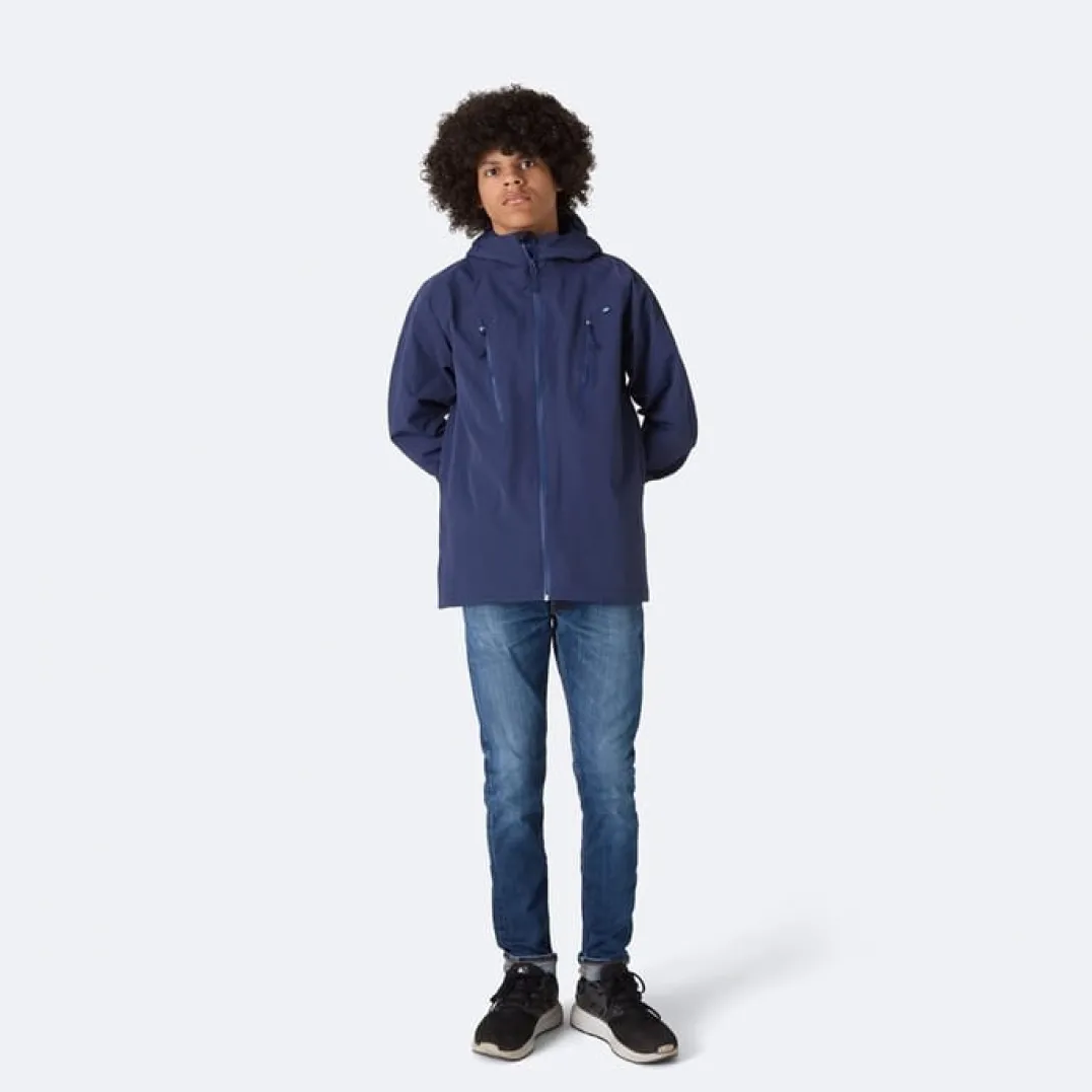 Isbjörn of Sweden Teens' Monsune Hardshell Jacket Navy