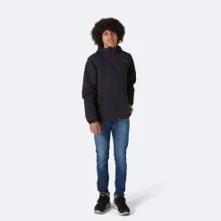 Isbjörn of Sweden Teens' Monsune Hardshell Jacket Black