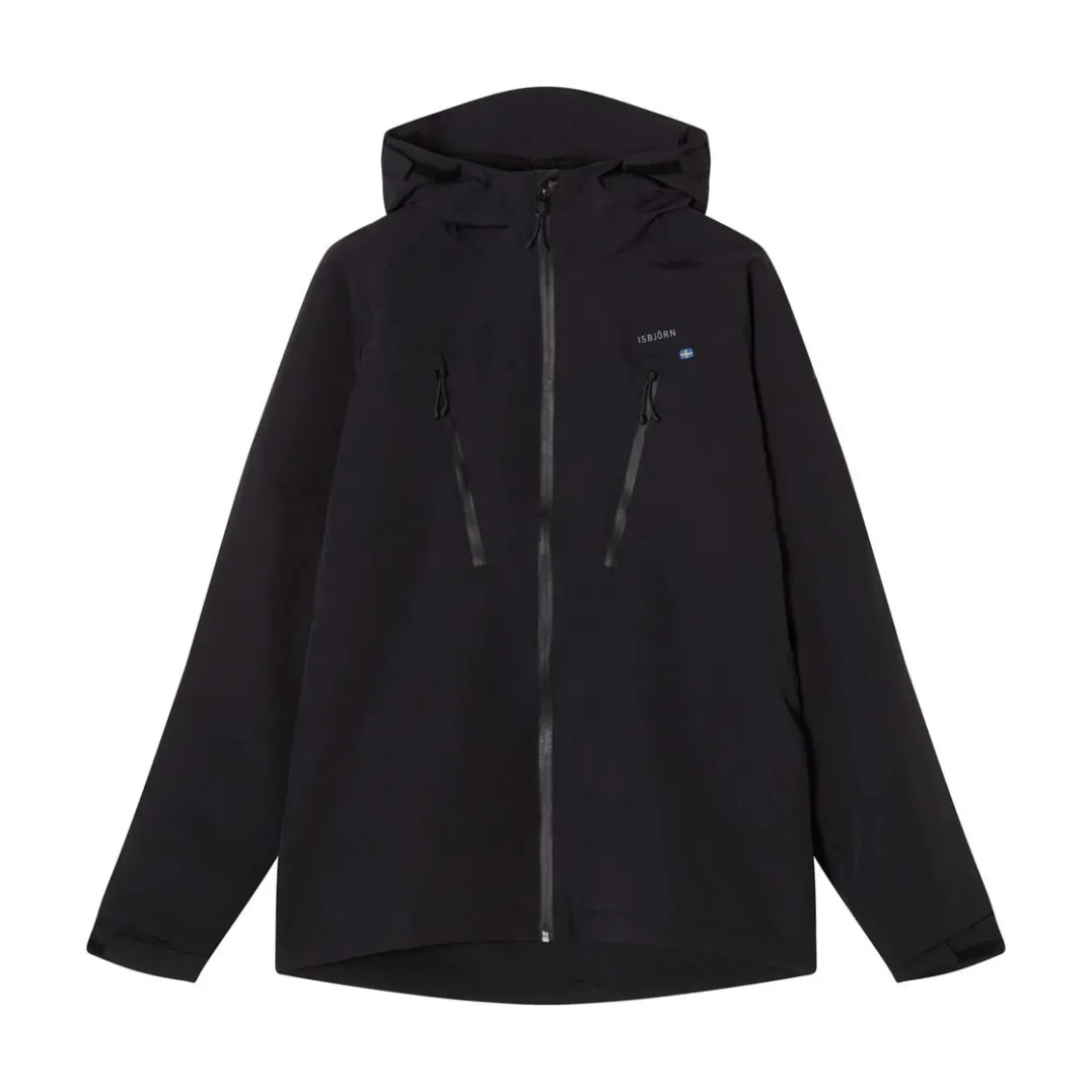 Isbjörn of Sweden Teens' Monsune Hardshell Jacket Black