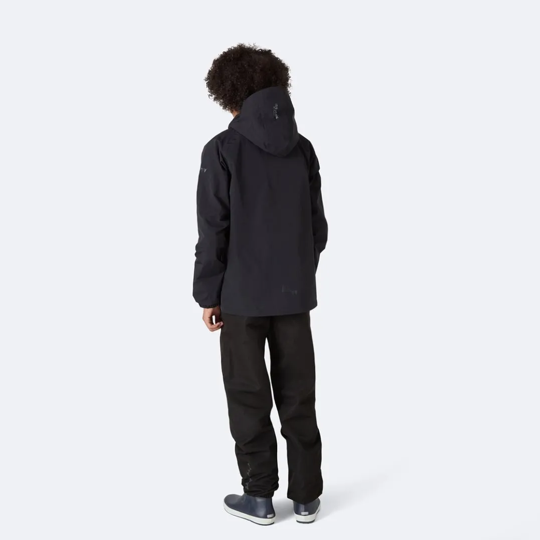 Isbjörn of Sweden Teens' Monsune Hardshell Jacket Black