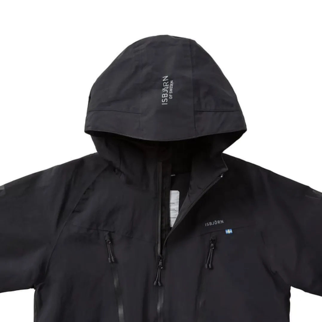 Isbjörn of Sweden Teens' Monsune Hardshell Jacket Black