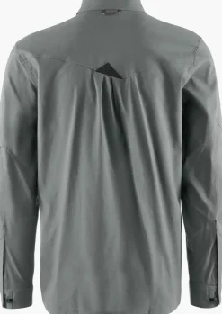 .ix{margin-bottom:16px}Klättermusen Men's Garm Long-Sleeve Shirt Teal Grey