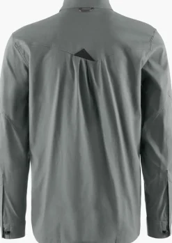 .ix{margin-bottom:16px}Klättermusen Men's Garm Long-Sleeve Shirt Teal Grey