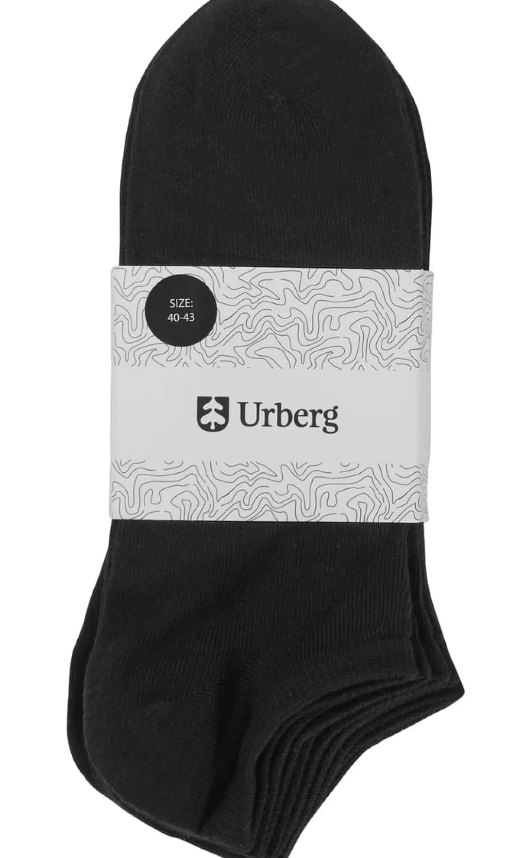.ja{margin-bottom:16px}Urberg Bamboo Shaftless Sock 5-Pack Black Beauty