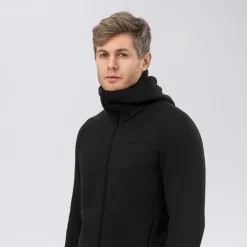 Janus AirWool Merino 280 Hood Jkt M Black