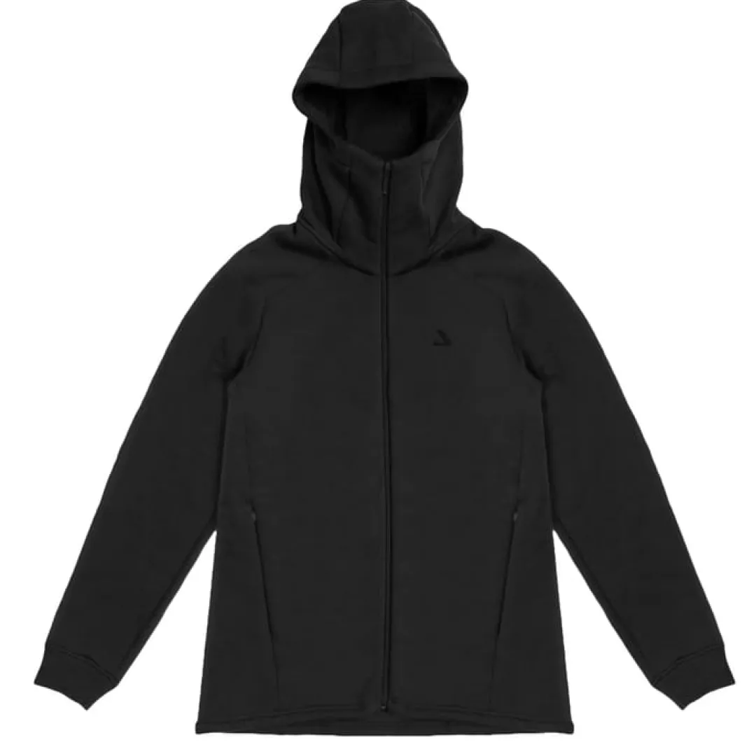 Janus AirWool Merino 280 Hood Jkt M Black