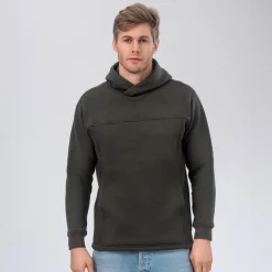 Janus Airwool Merino 280 Hood M Forest Night