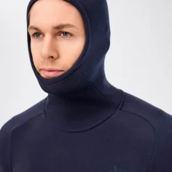 Janus Airwool Merino 260 Hood M Navy