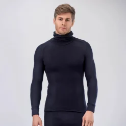 Janus Airwool Merino 260 Hood M Navy
