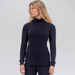 Janus Airwool Merino 260 Hood W Navy