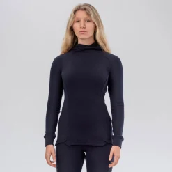 Janus Airwool Merino 260 Hood W Navy