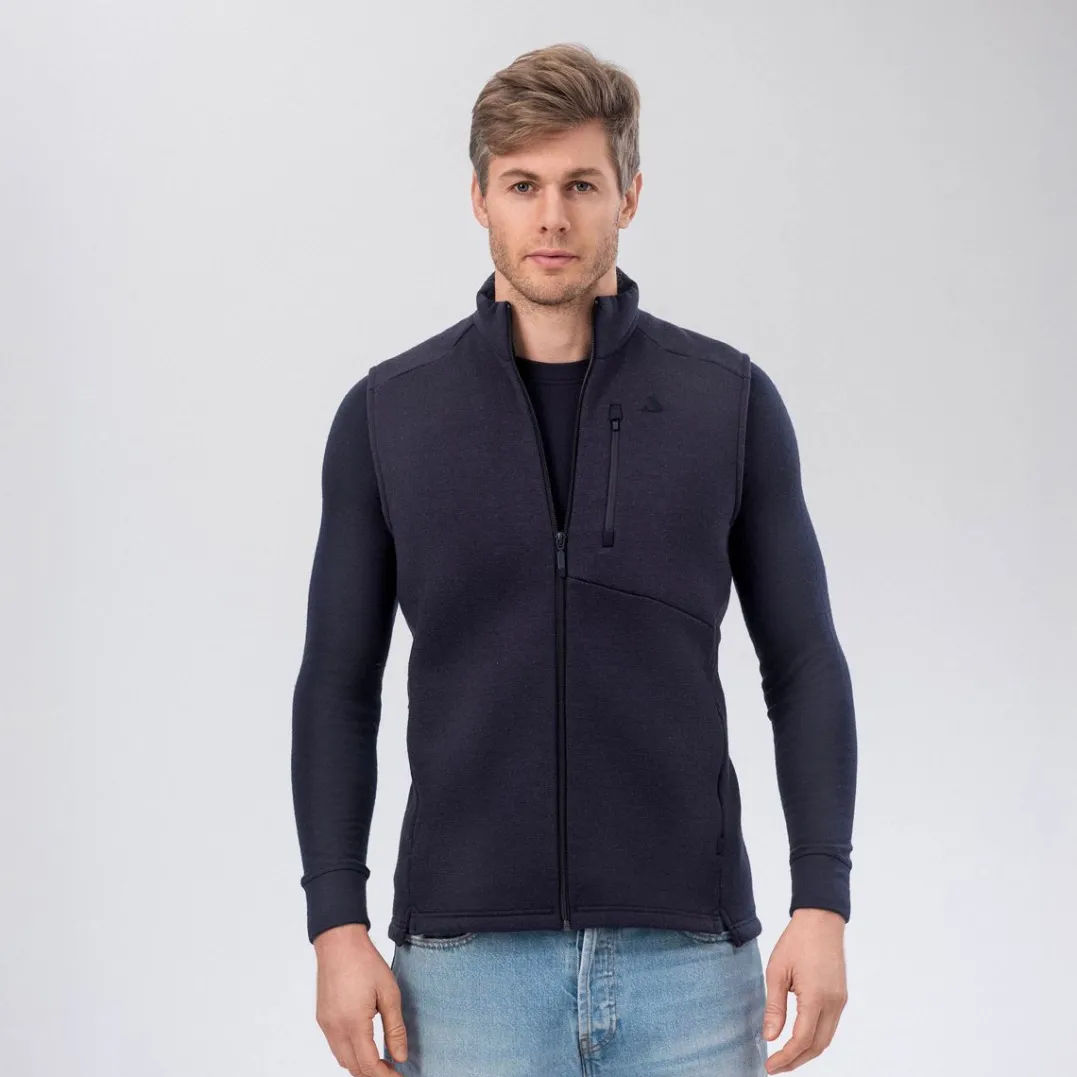Janus Airwool Merino 350 Vest M Navy