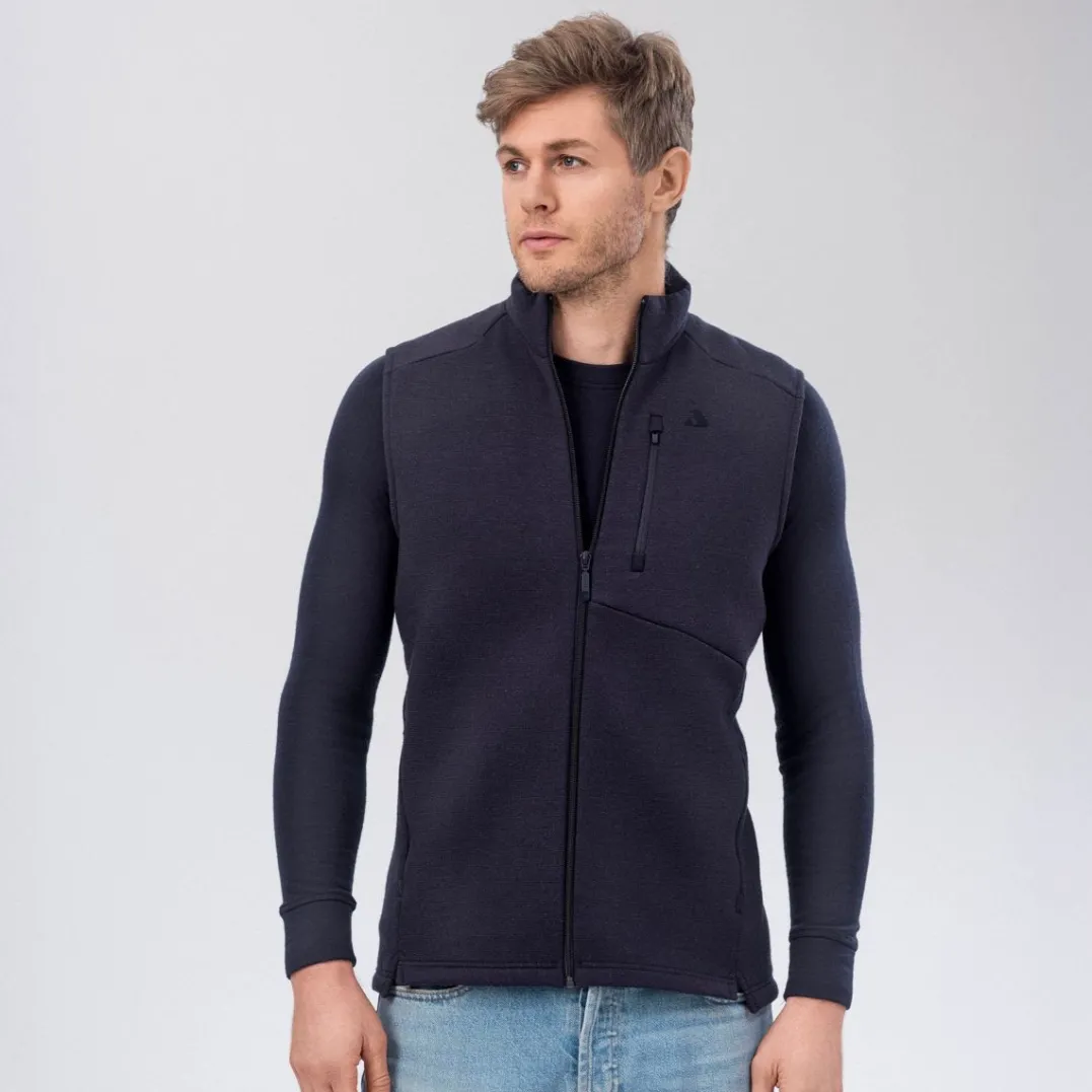 Janus Airwool Merino 350 Vest M Navy