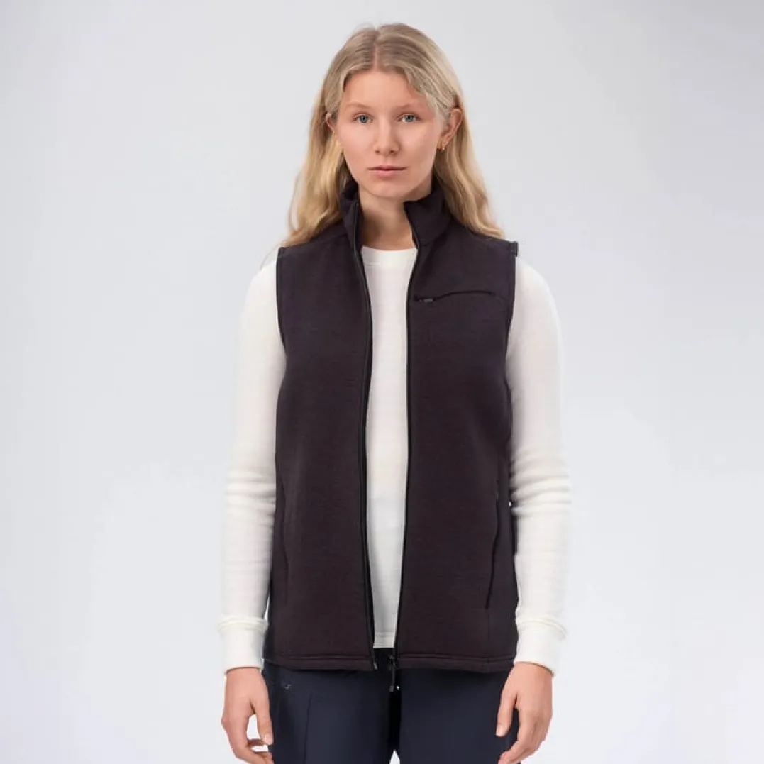 Janus Airwool Merino 350 Vest W Black