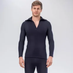 Janus Airwool Merino 260 Zip M Navy