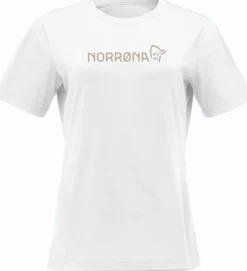 .j3{margin-bottom:16px}Norrøna Women's /29 Cotton Norrøna Viking T-Shirt Pure White