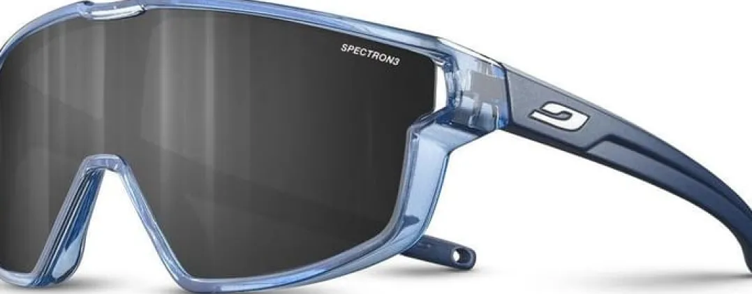 Julbo Kids' Fury Mini Spectron 3 Shiny Translucent Blue/Blue Matt
