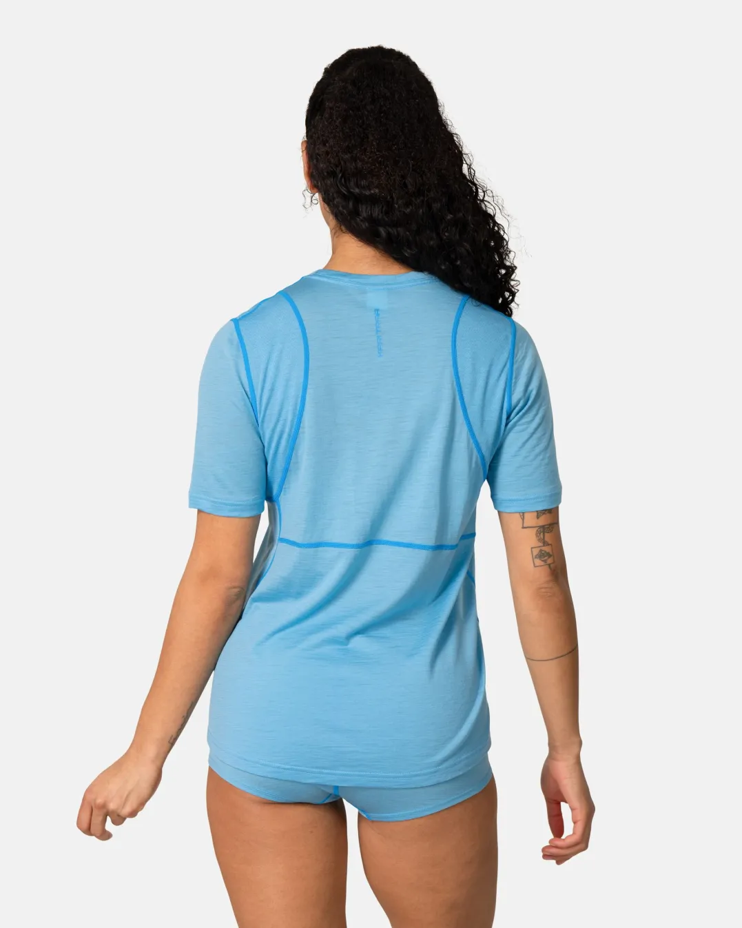 Kari Traa Embla Wool Tee Ocean