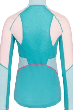 Kari Traa Women's Alma Half Zip Blue Lagoon