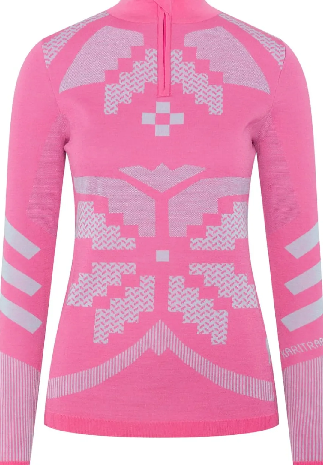 Kari Traa Women's Faith Half Zip Bright Pink