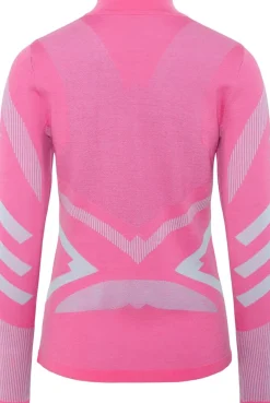 Kari Traa Women's Faith Half Zip Bright Pink