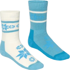 Kari Traa Women's Rusa Wool Sock 2-pack Ocean